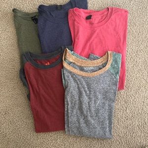 Men’s crew neck cotton tees